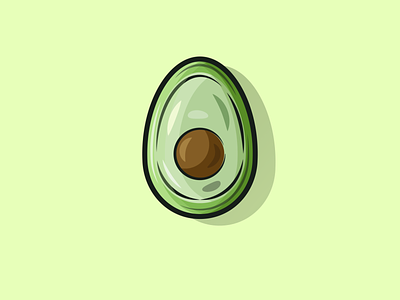 Avocado illustration 🥑
