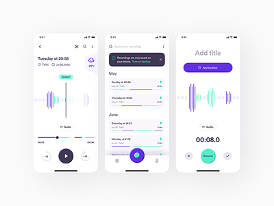 Audio Recorder - Mobile App!