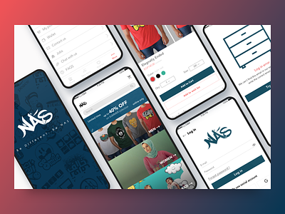 Nas Trends app app clothes ecommerce fashion illustrator interface mobile photoshop sketch uidesign uiux