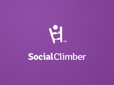 SocialClimber bubble chat climb climber community human ladder media purple social speak speech