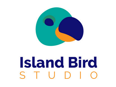 Island Bird Studio Logo bird corporate design graphics identity logo studio