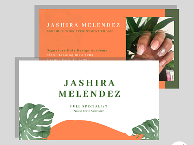 Nail Specialists Business Cards business business cards cards graphic design illustration vector