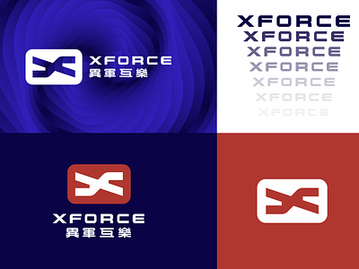 XFORCE branding concept branding graphic design logo typography