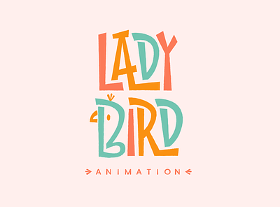 Ladybird Animation Logo animation brand branding logo logo design