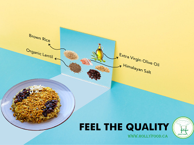 Healthy Food Ad advertise branding food advertising healthy healthy eating healthyfood minimal