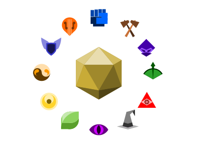 Dungeons and Dragons Icons