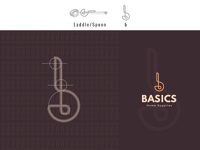 Basics Utensils Concept Logo