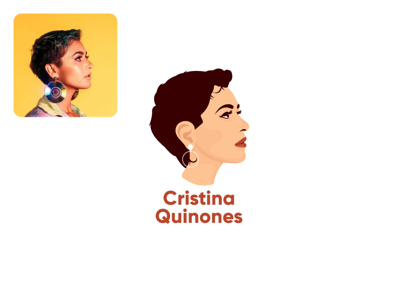 Cristina Quinones Logo by ARUN S on Dribbble