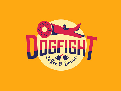 Dogfight mark branding design icon illustration illustrator lettering logo minimal typography vector