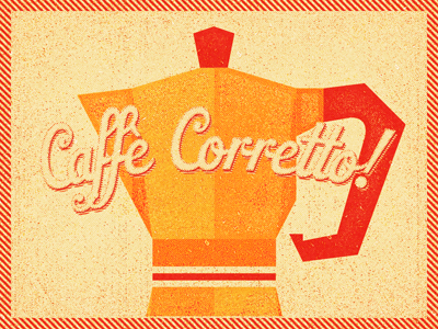 Caffè Corretto coffee italian