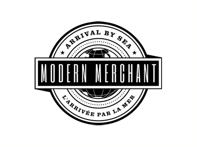 Modern Merchant Stamp