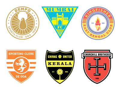 i-League Logos