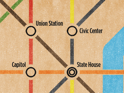 Metro Draft 2 imaginary map metro stations subway