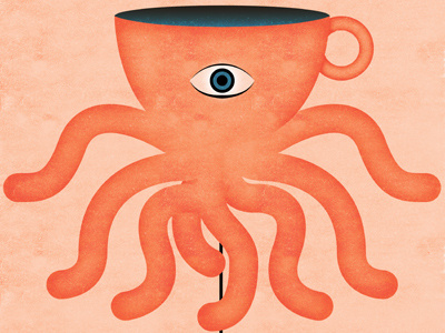 Octocup octopus tea cup