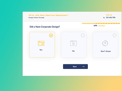 Multi Step Form Ui Design