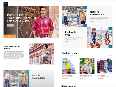 Fashion E-commerce Store design graphic graphic design ui ux