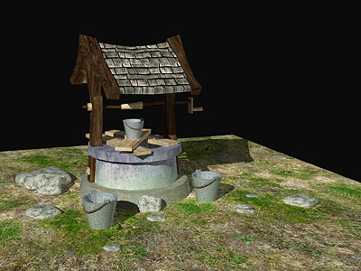 Water Well 3d modeling