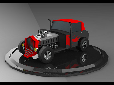 Car Game Model 3d 3d animation 3d art car model creativeart game animation game asset lowpolyart maya modeling renderer