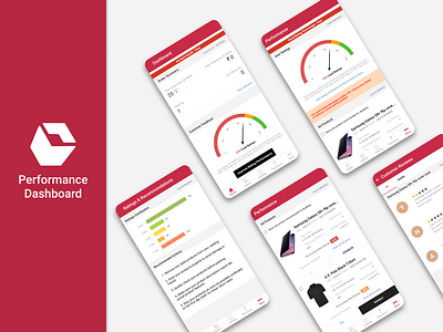 Seller Performance Dashboard dashboad dashboard design performance ui ux web