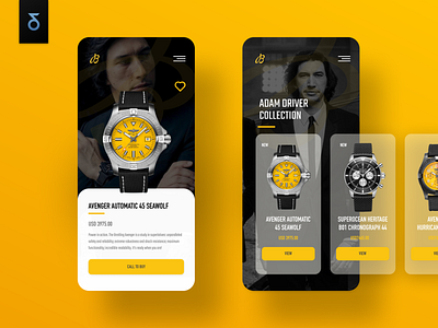 Ui Ux | Breitling watch product page breitling hello dribble hi dribbble interface interface design interfacedesign mobile ui mobiledesign omega product design rolex ui ux ui design uidesign uiux uiuxdesign watch watch design watch ui watchui