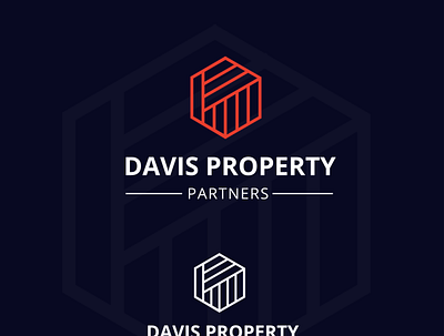 Davis Property Partner : Real Estate Logo brand kit branding graphic design logo logo design professional real estate logo