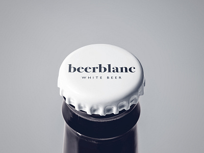 Beer Blanc branding graphic design logo