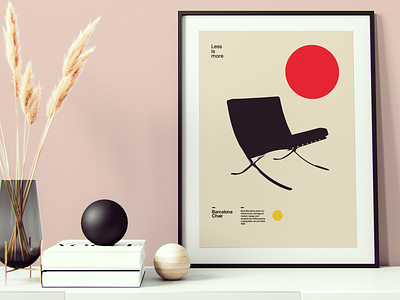 Barcelona Chair Poster