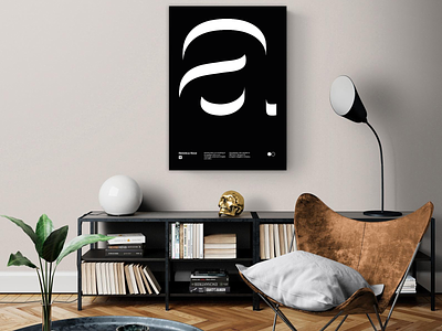 Poster Helvetica Neue a - typographic minimalistic poster architecture bauhaus helvetica illustration modernism poster poster design swiss typography vector
