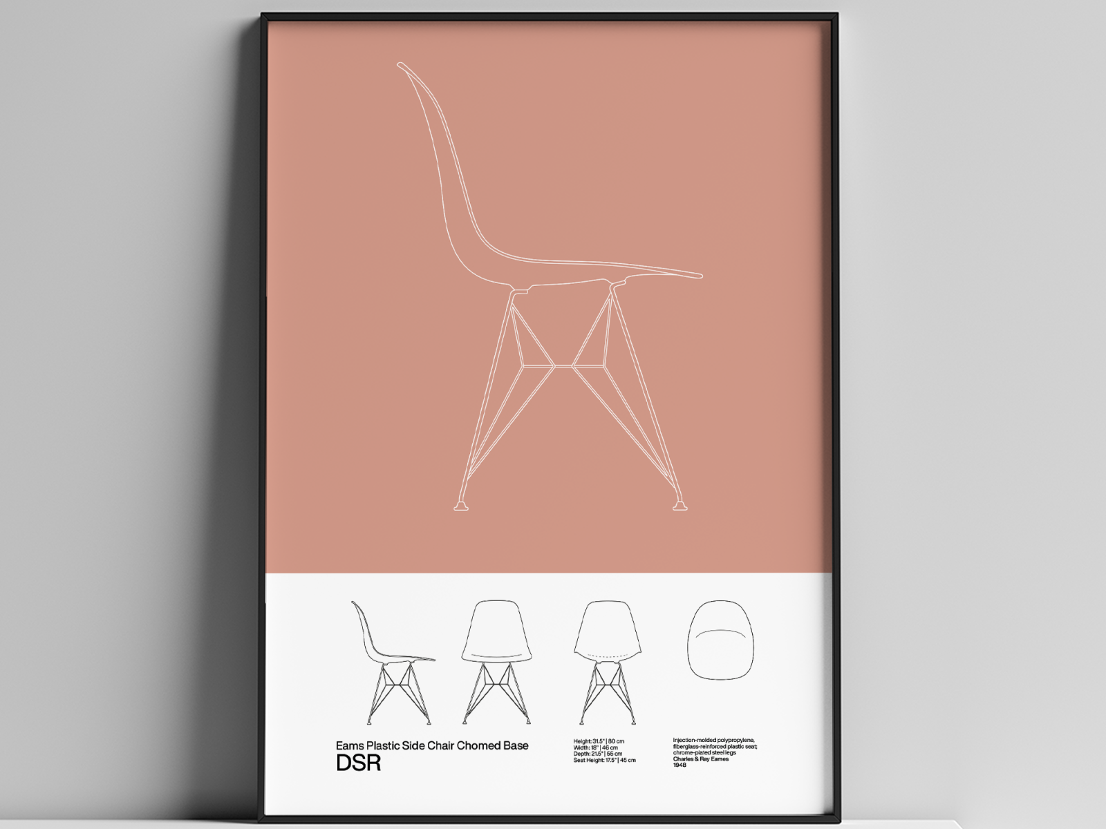 Buy Eames House Bird. Digital Print. Online in India - Etsy