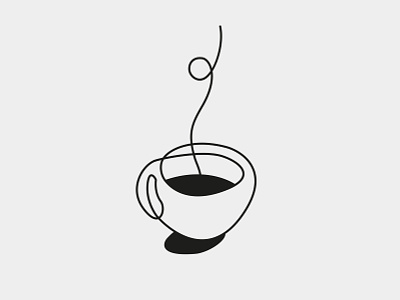 espresso bar california design icon identity logo minimalism vector