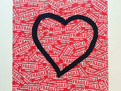 Fragile Heart fragile heart love sticker