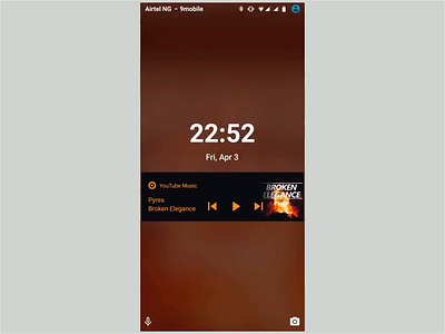 Lock Screen Interaction after effects android interaction design motion design