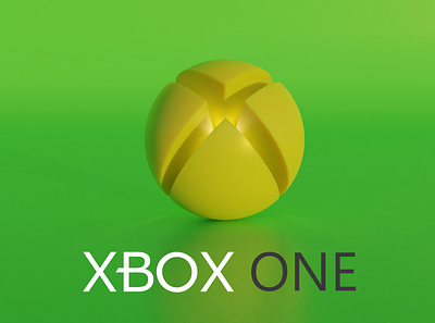 Xbox One blender blender3d lowpoly xboxone