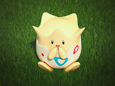 Togepi 3d 4d cinema cute design download freebie graphic grass pokemon togepi