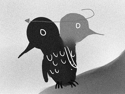Art Blocked Storyboard animation concept hummingbird minimal short short film storyboard