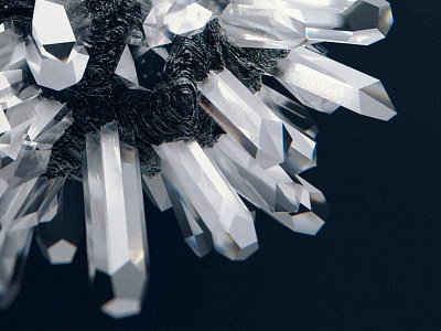 Crystals arnold c4d crystal geoed