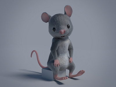 Sitting Mouse