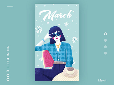 It girl ？ design illustration