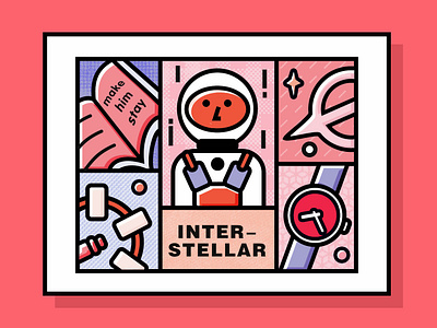 Interstellar illustration interstellar movie nolan