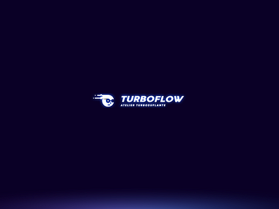 Turbo Flow branding engineer flow garage logo mechanic