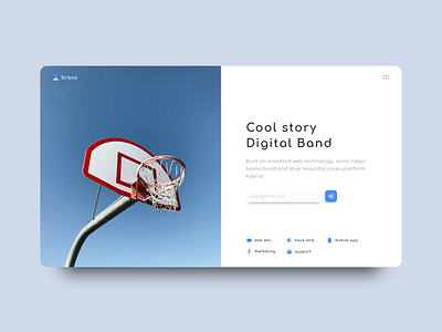 Bravo - Digital Agency (white theme)