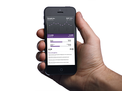 Stock App app dashboard iphone stock stock market