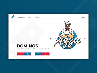 Domino's Netherlands - Web Design