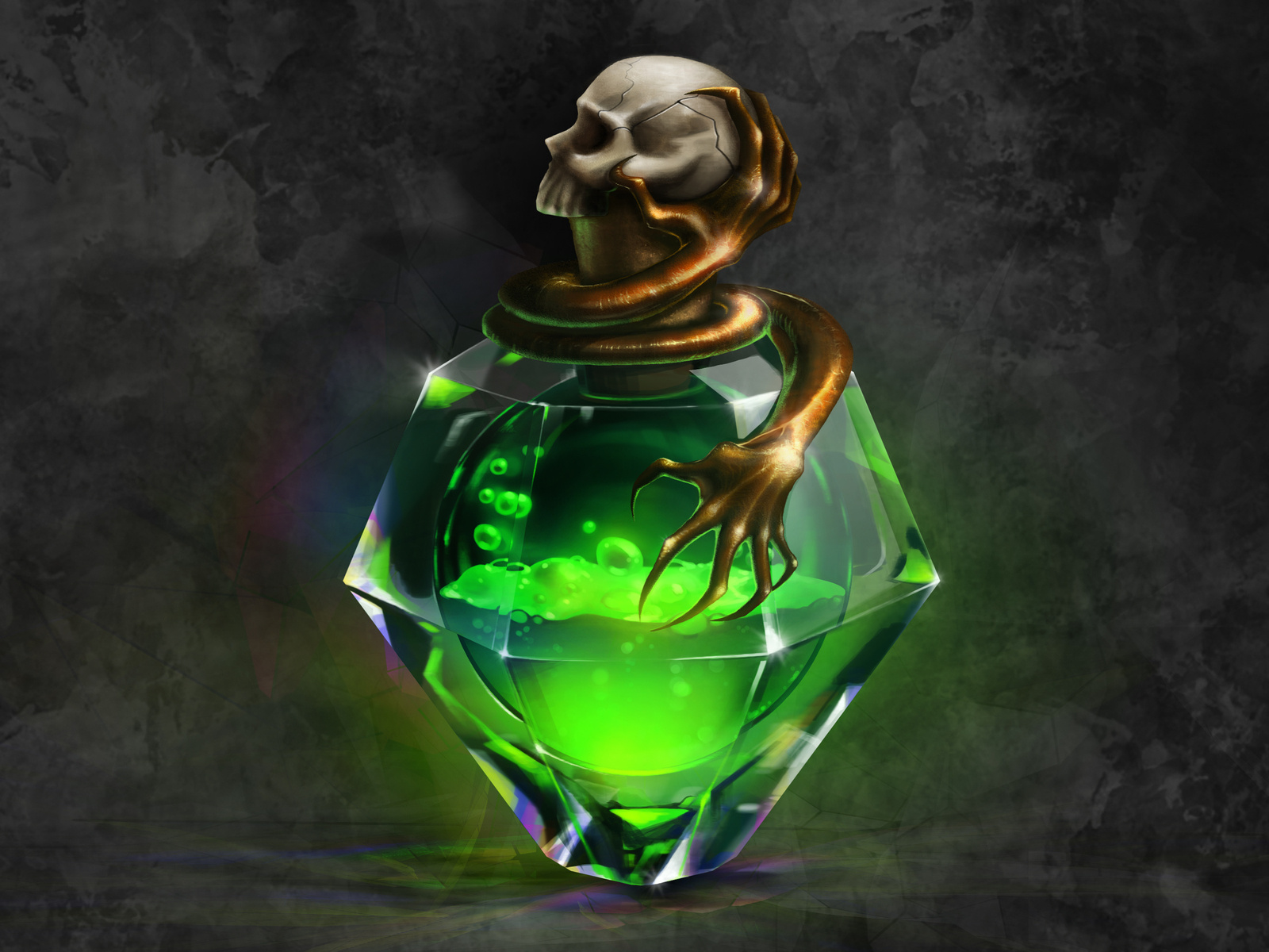 Bottle with poison by Дарья Гюльназарова on Dribbble