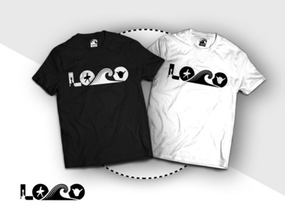 Loco Surfer Shirt branding cap design design graphic graphic design graphic designer graphicdesign illustration illustrator logo logodesigner logodesigns logogrid logoinspirations logos logotype photoshop tshirt design vector