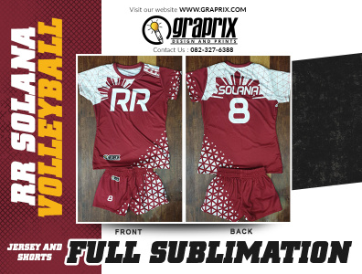 RR Volleyball Jersey and Shorts Design and Printing jersey jersey design print design printing printmaking prints shorts volleyball