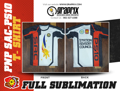 SAC PS10 T-Shirt Full Sublimation Printing