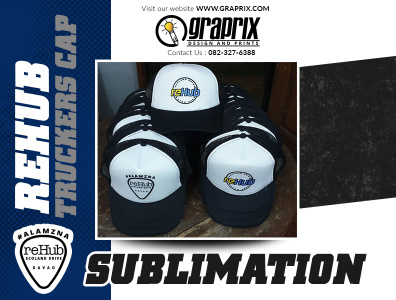 REHUB 30 pcs. Truckers Cap Sublimation Printing