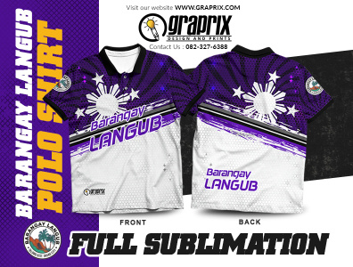 Barangay Langub Officials Polo Shirt Full Sublimation Design By Roland Ali Pantin On Dribbble