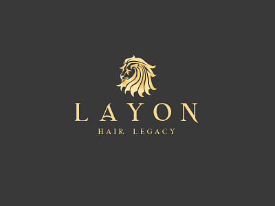 Layon logo abstract logo branding logo hair logo logo logo design logo design branding logotype product logo